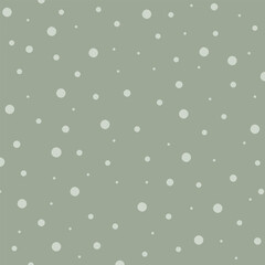 Quadratischer Hintergrund mit Punkten in Pastellgrün.