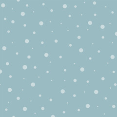 Quadratischer Hintergrund mit Punkten in Pastellblau.