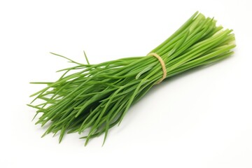 Some fresh chives vegetable plant food.