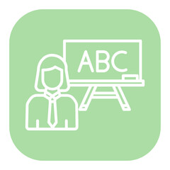 Female Teacher Icon