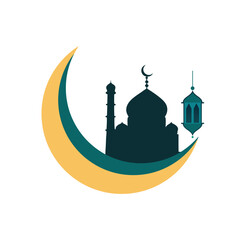 Elegant Eid Mubarak Shape Vector – Perfect for Cards, Banners, and Social Media