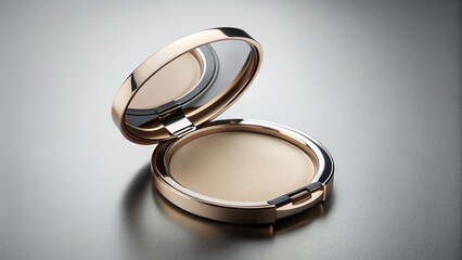 Luxury Silky Powder Compact for Professional Makeup Application