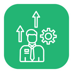 Competitive Worker Icon