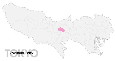 東京都国分寺市の位置地図 境界線有_1