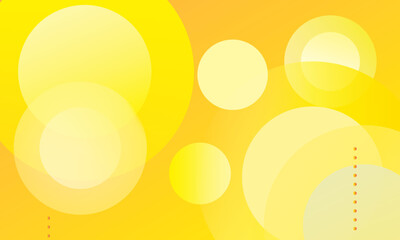 A bright abstract background featuring overlapping yellow and orange circles, creating a modern and energetic design ideal for branding, marketing, and digital use