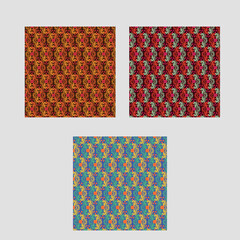Colorful Fabric Pattern Design