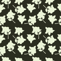 floral seamless allover design pattern