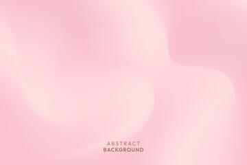 Abstract and blurred pink gradient background with flow wave for banner presentation poster and card.