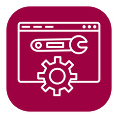 Web Maintenance Icon
