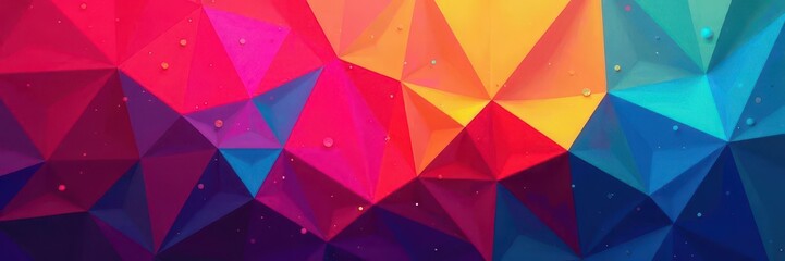 Geometric shapes, hot and cold color spectrum, vertical orientation,  vertical,  graphic