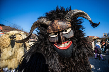 Mohacsi Busojaras, it is a carnival for spring greetings) March 4, 2025 in Mohacs, Hungary