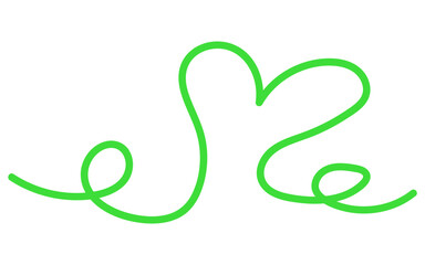 Green abstract heart doodle drawn pulse
Vector hand drawn heart icon on white transparent background
