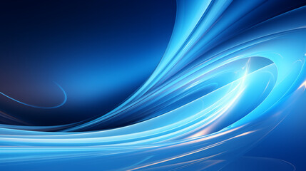 Colored blue waves in light tones, white, light blue, abstract, background, color image, sketch, base, banner, without people, advertisement, glowing