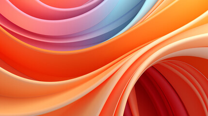 Waves, orange, blue, pink , peach, texture,, abstraction, color image, 3d, base, banner, no people, advertisement, ai