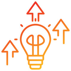 Innovation Line Gradient Icon