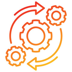 Change Line Gradient Icon