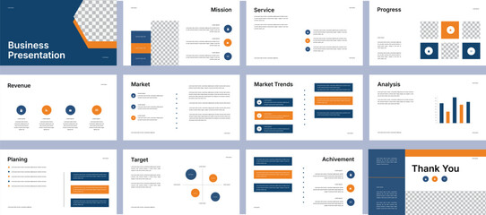 Brand powerpoint presentation slides template. Creative business keynote presentation, Flyer and leaflet, brochure,  agency slides, corporate report, marketing, annual report, company profile