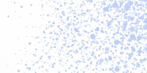 Fototapeta premium Abstract turquoise blue splatter background. Watercolor spray effect with artistic ink droplets. Modern paint splash texture on white. Decorative gradient particle scatter design for posters, banners,