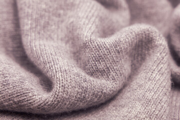Textile background soft cashmere texture. Wool products.