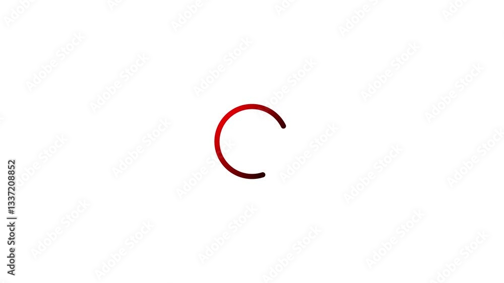 Poster a progress bar with a loading icon animation on a white background, indicating ongoing processes wit