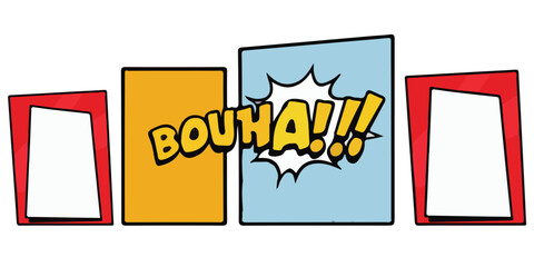 Set of collage grid manga comic storyboard layout panel blank template this set includes a variety of collage grid layouts designed for manga comics and storyboards. The templates feature blank panels