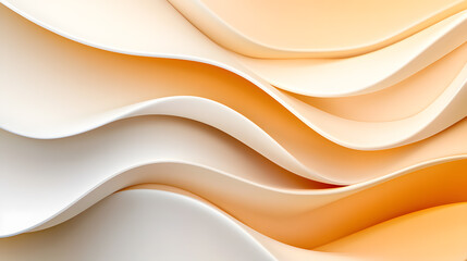 Obraz premium Abstract gold waving fabric silk drape background