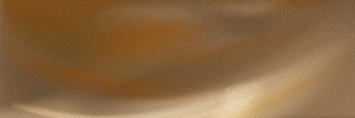 Chocolate and coffee powder, scattered cocoa on a light background. Particles of earth and dust. Brown sand texture.Top view of the cake.