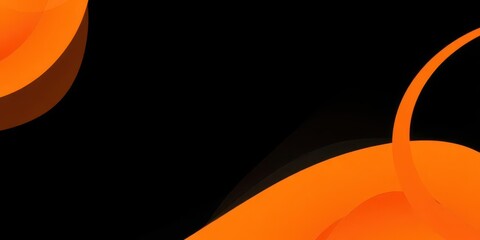 Modern presentation slide mockup with vibrant orange accents, clean design, flyer, background