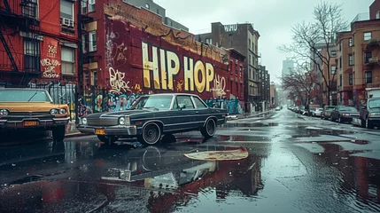 Ingelijste posters the history of hip hop culture in images © Jordi