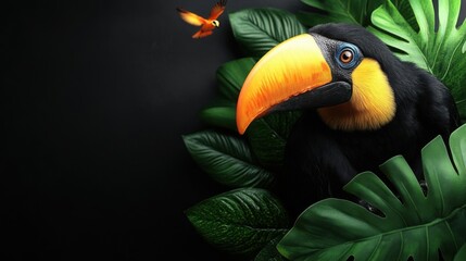 Toucan in Tropical Paradise