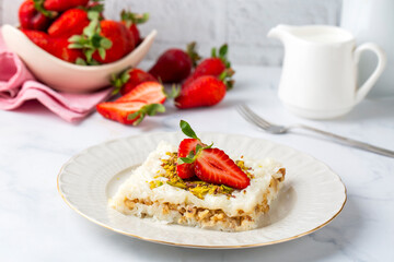 Turkish Traditional Ramadan Dessert Gullac