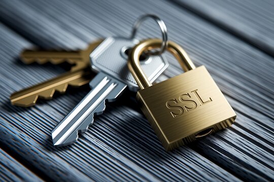 SSL Encryption &ndash; Secure Websites, Data Protection & Online Trust, SSL certificate,HTTPS,cybersecurity, digital certificates, SSL protection, internet security, SSL authentication, secure browsing.