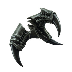 Alien claws isolated on transparent background