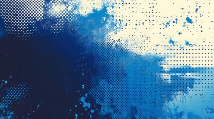 Abstract blue pixelated glitch texture with distortion effects, showcasing futuristic digital aesthetics, screen malfunctions, and cyber-inspired visuals for technology-based projects