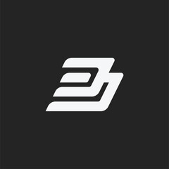 Simple & bold 'BED' initial logo design, perfect for branding, business cards, and digital media. Ideal for modern, professional, and creative projects. Buy now for versatile use!