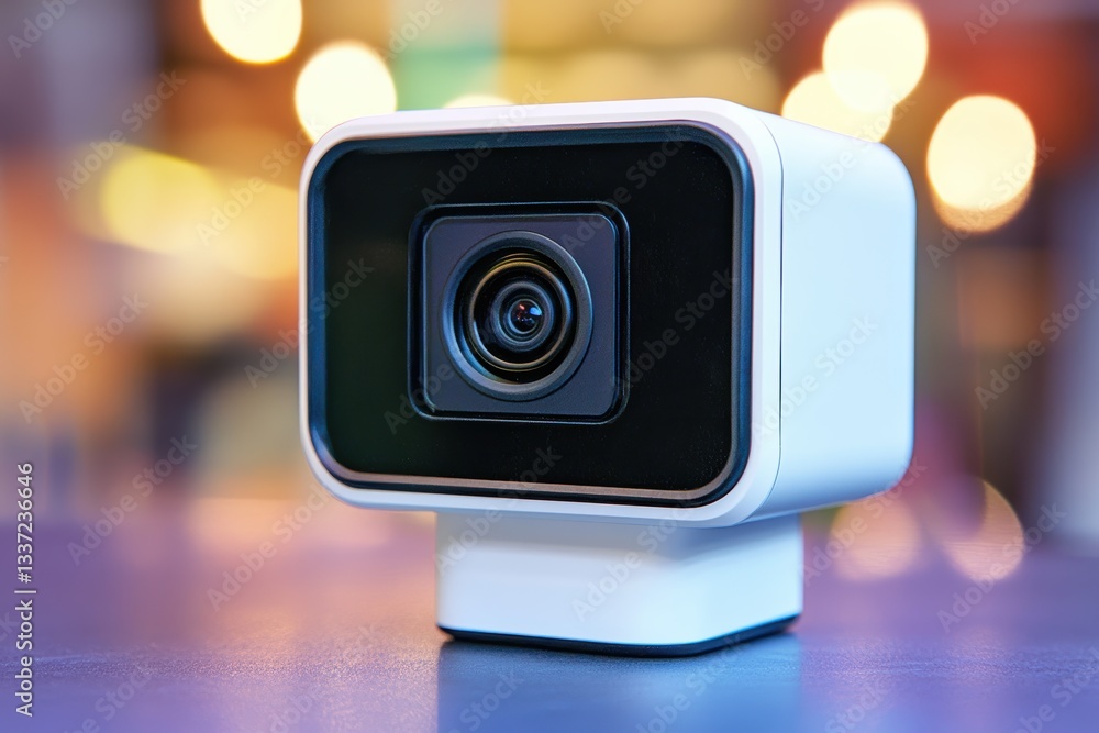 Poster video camera with motion detection capabilities designed for versatile use in various environments
