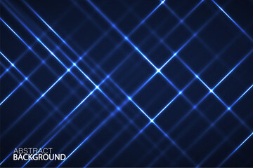 Abstract background with glowing lines, neon stripes, technology concept