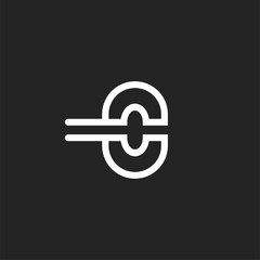 Minimalist logo featuring two elegant hat shapes forming a 'C'. Perfect for high-end fashion, lifestyle, and branding projects. Ideal for microstock buyers seeking sophisticated, versatile design