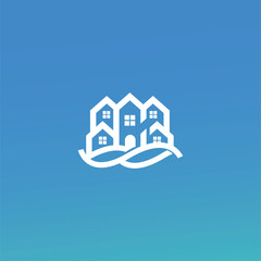 Modern BCB initial logo with beach wave elements, perfect for construction, architecture, and coastal businesses. Clean, professional design ideal for branding and real estate companies. Buy this vers