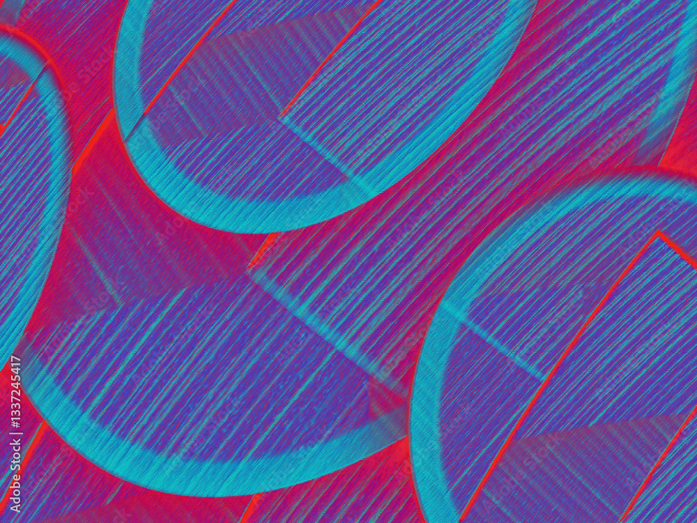 Aufkleber unique background modern colors shapes. a unique background pattern of light colors toned pattern an