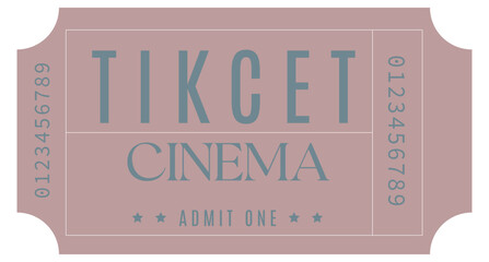 Ticket, Admit one ticket, Coupon sale, Ticket sale, Vintage Coupon
