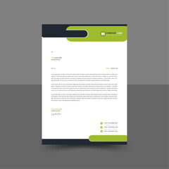 Simple Modern Letterhead Design