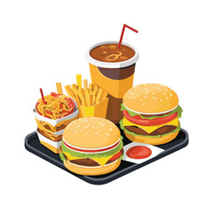fastfood, fast, snack, meal, food, lunch, burger, dinner, background, delicious, meat, american, menu, unhealthy, restaurant, isolated, cheeseburger, junk, set, hamburger, fat, sandwich, tasty, eat, c
