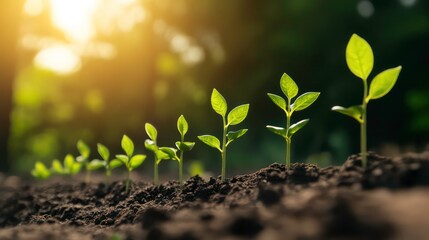 A graph displaying an upward trend, illustrating growth and increasing values over time. Ideal for representing financial progress, business expansion, or positive performance metrics