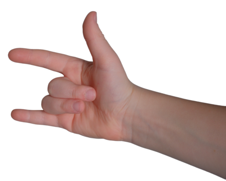 Heartfelt hand gesture symbolizing love and appreciation