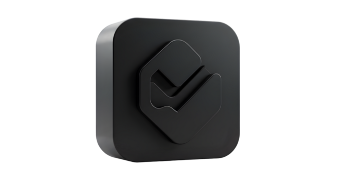 Abstract Dark Icon