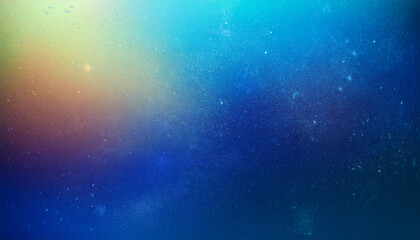 Fototapeta premium Multicolor abstract background with dust, noise and film grain. Blurred beautiful glow and bokeh. Holographic and scratched effects. Creative art wallpaper. Poster design. Generated AI