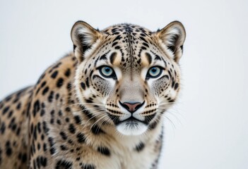 Fototapeta premium close up portrait of a leopard