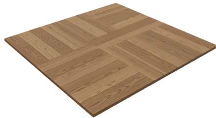 Square Wood Floor Design