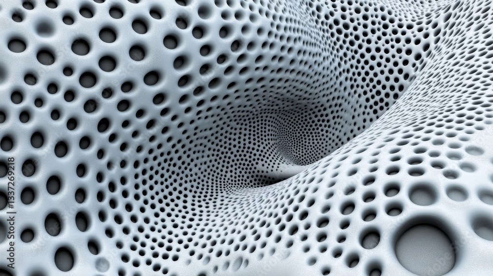 Poster this background showcases a dotted halftone design with a subtle paper grain texture, resulting in a